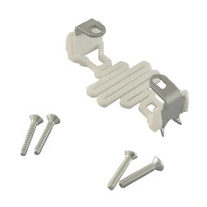 Fixing Claws For Switch/Socket White 10pcs Elko