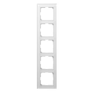 Plus Option Frame 5-Compartment Glass Chalk White Elko