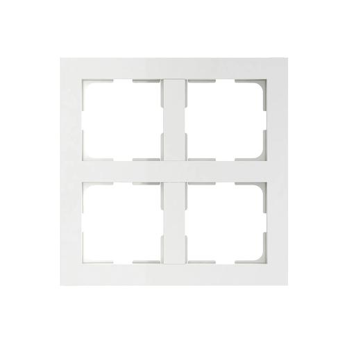 Kombinationsramme 2x2-Bakke Plus Bjerg Hvid 5stk Elko