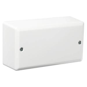 Bullet Box Large With 3x3 Terminal IP21 Mountain White Elko