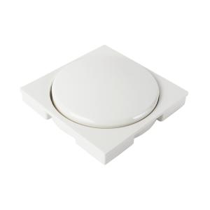 Dimmer Knob Center Plate RS16 Pure White Elko