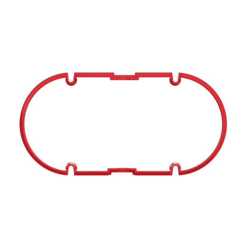 Förhöjningsring Dubbeldosa 6mm Oval Elko