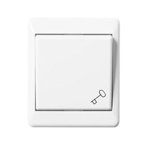 Impulse Switch Door Opening RS 16A 250V IP21 Pure White Elko