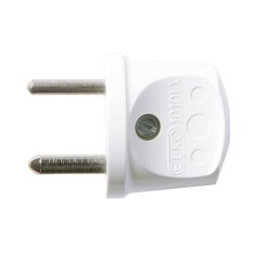 Plug RS 10A 12/48V IP20 Pure White 2pcs Elko