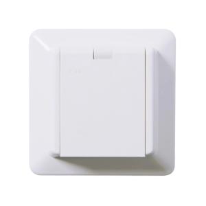 Outlet 1-Way Recessed RS With Earth 16A 250V IP44 Pure White Elko