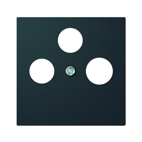 Centrumlock Radio/Tv/Sat Svart Elko