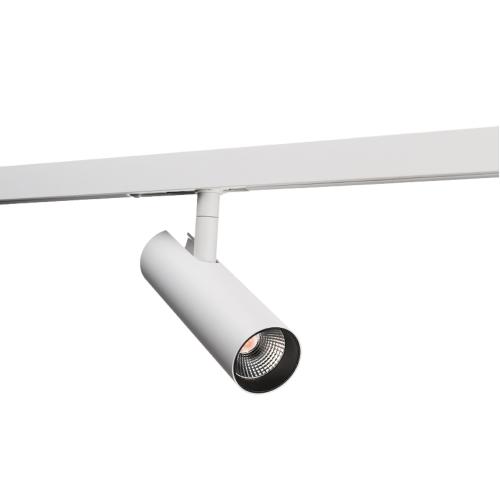 Spotl Zip Tube Micro 1-Fas, LED, 7W, Vit, SG Armaturen 320601