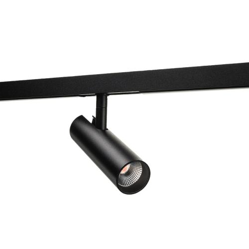 Spotl Zip Tube Micro 1-Fas, LED, 7W, Svart, SG Armaturen 320604
