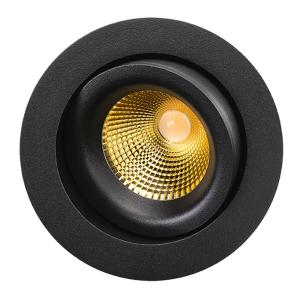 Downlight Junistar, Black/Gold, LED, 7W, SG Armaturen 902235