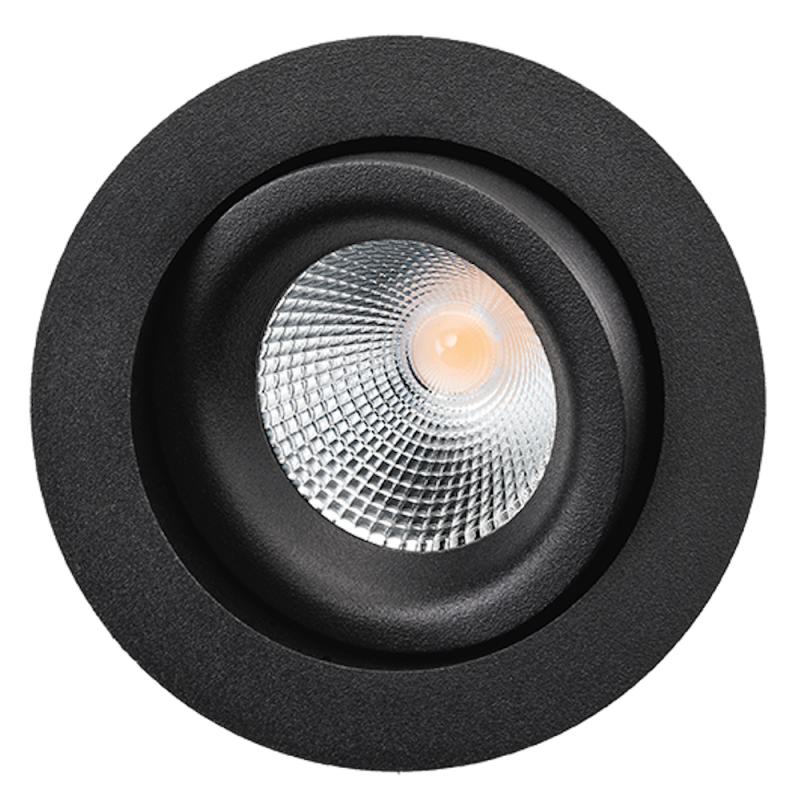 Downlight Junistar, Svart, LED, 7W, SG Armaturen 902506