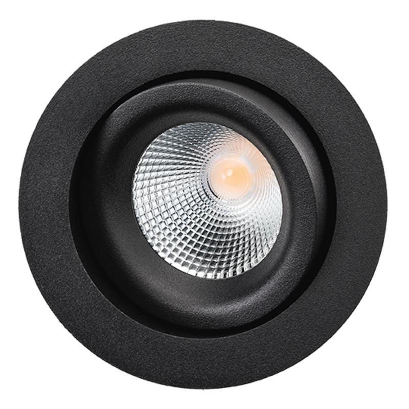 Downlight Junistar, Svart, LED, 7W, SG Armaturen 902508