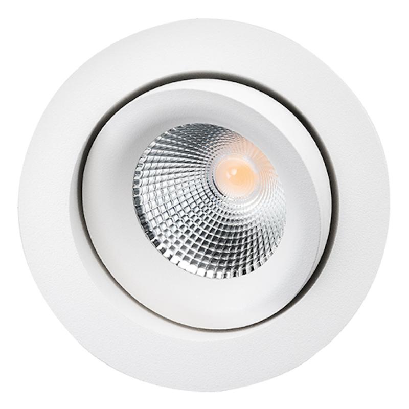 Downlight Junistar, Vit, LED, 7W, DALI, SG Armaturen 902510