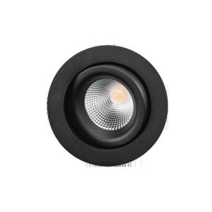 Downlight Junistar Black LUX Isosafe 2700K LED 7W, SG Armaturen 902524