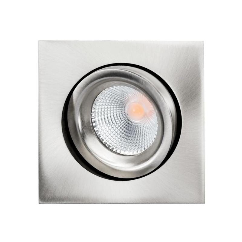 Downlight Junistar Square Borstat Stål LED 7W, SG Armaturen 902584