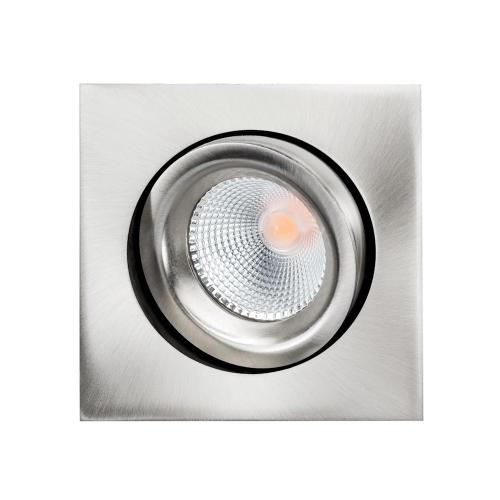 Downlight Junistar Square Borstat Stål LED 7W, SG Armaturen 902584