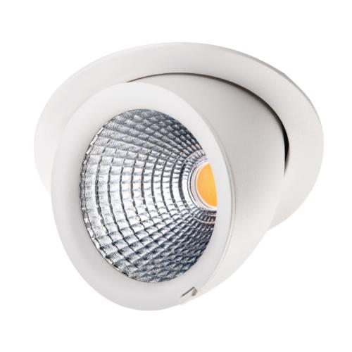 Downlight Exclusive Midi, White, LED, 26W, 2610lm, Back Edge Dimmer, SG Armaturen 902626