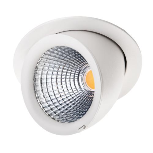 Downlight Exclusive Midi, White, LED, 26W, 2610lm, DALI/Push Dim, SG Armaturen 902627