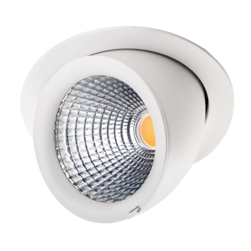 Downlight Exclusive Midi, Vit, LED, 26W, 2770lm, Bakkantsdimmer, SG Armaturen 902630