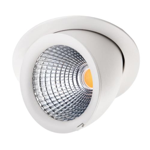 Downlight Exclusive Midi, White, LED, 26W, 2770lm, Back Edge Dimmer, SG Armaturen 902630