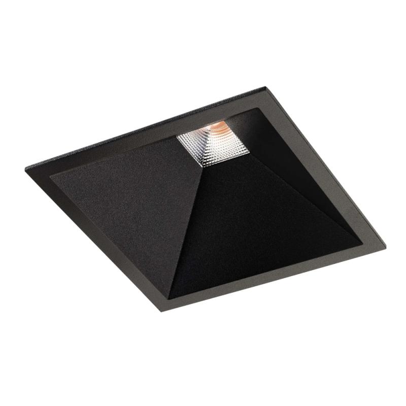 Downlight Soft Square Dali, Svart, LED, 17W, SG Armaturen 903252