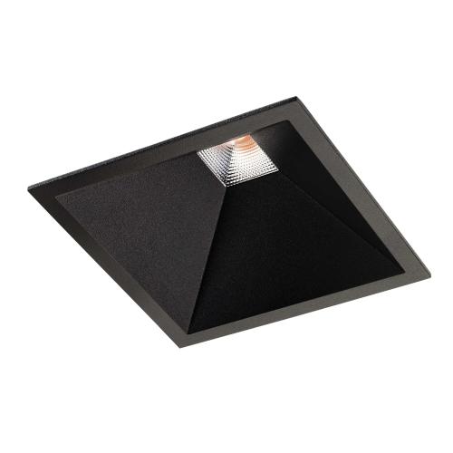 Downlight Soft Square Dali, Black, LED, 17W, SG Armaturen 903252