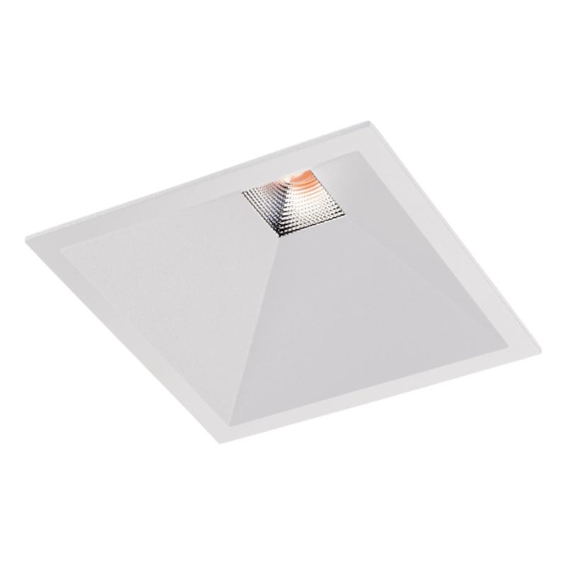 Downlight Soft Square, Vit, LED, 12W, SG Armaturen 903260