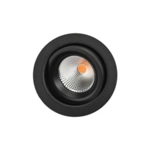 Downlight Junistar Black ECO 2700K LED 6W 8pcs, SG Armaturen 905216
