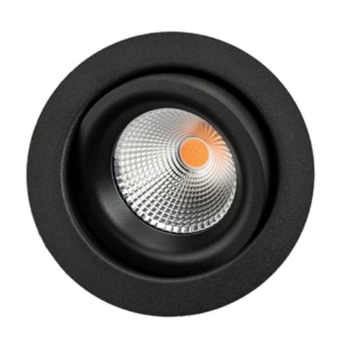 Downlight, LED, 6W, Svart, Junistar Eco, SG Armaturen 905239