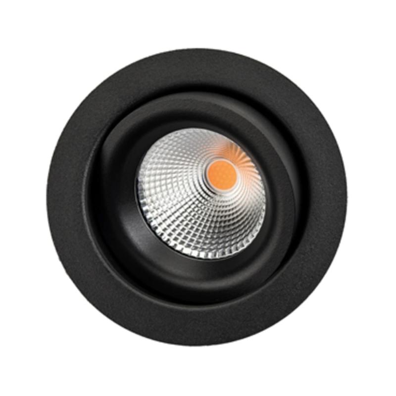 Downlight, LED, 6W, Svart, Junistar Eco, SG Armaturen 905240