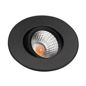 Downlight Nano Tilt Black 2700K, 36D LED 4W, SG Armaturen 907014