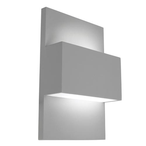 Väggarmatur Geneve Upp/Nedljus Aluminium LED 8,3W 220-240V IP65 Norlys 1879AL