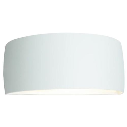Väggarmatur Vasa, Vit, LED, 8,5W, 2700K, Norlys 127W