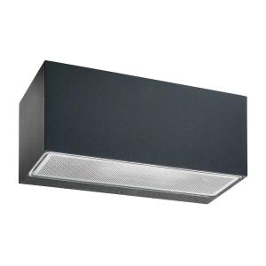 Vægarmatur Asker Big Up/Downlight Graphite LED 13,7W 220-240V IP65 Norlys 1306GR