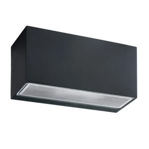 Väggmodell Asker Nedljus Svart LED  220-240V IP65 Norlys 1514B