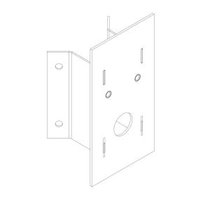 Hörnfäste Lofoten Svart Norlys 155B
