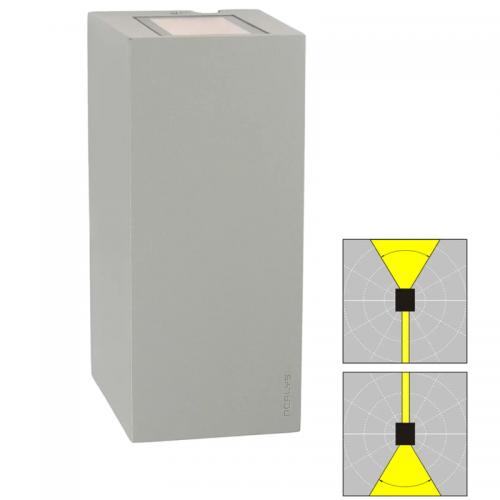 Väggarmatur Lillehammer LED Alu 62°/Pelare