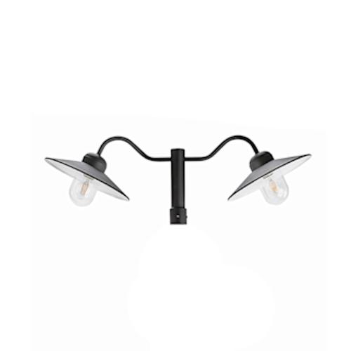 Lykthus Karlstad E27 IP55 Svart Norlys 2030B