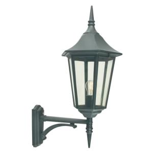 Väggarmatur Modena Big, Upp, E27, Svart, LED, 77W, Norlys 380B