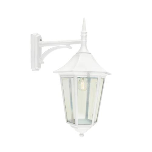 Væglampe Modena Big, Down, E27, Hvid, LED, 77W, Norlys 381W