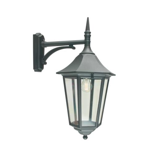 Væglampe Modena Big, Down, E27, Sort, LED, 77W, Norlys 381B