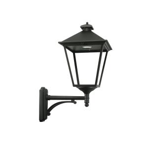 Väggarmatur London Big LED 9,5W 220-240V IP54 Svart Norlys 4117B