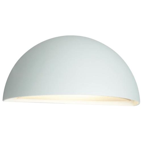 Væglampe Halden, E27, Hvid, LED, 8,5W, 2700K, Norlys 515W