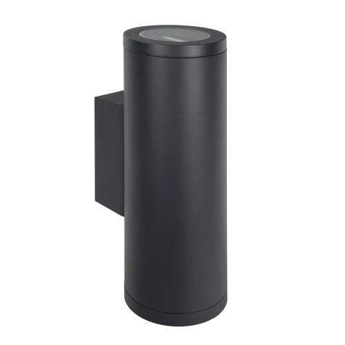 Väggarm Lysfjord Smal-Smal Grafit LED 26,5W 3000K Norlys 6404GR