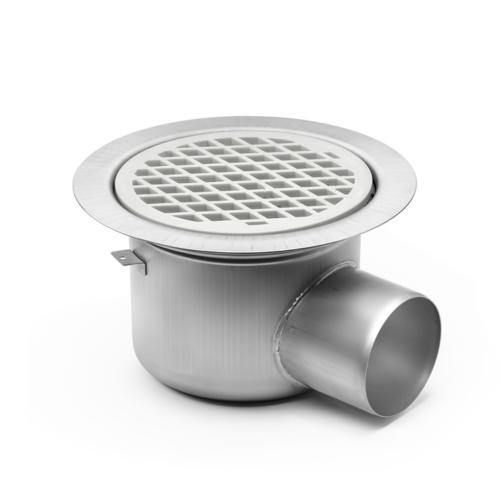 Purus Gulvafløb Bigg 110 P side