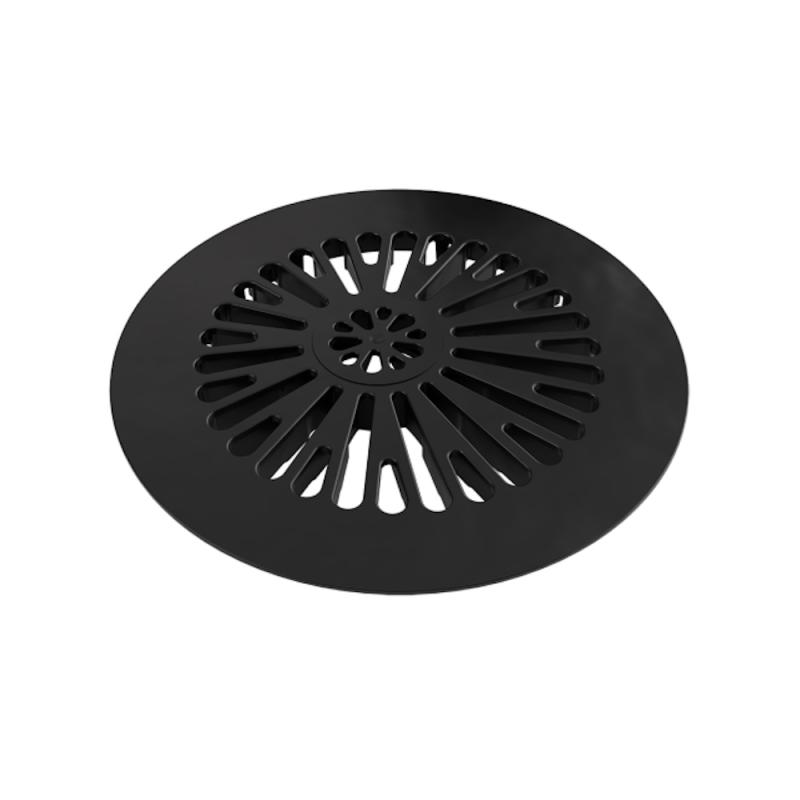 Golvbrunnssil 150mm Svart Faluplast