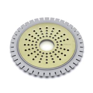 Purus Microcement Strainer Sun 150 Brass With Recess