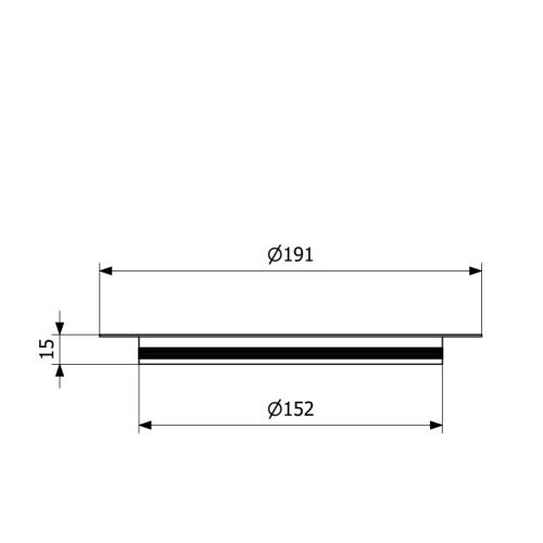 Purus Beskyttelsesdæksel 150mm