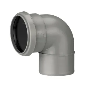 Rörböj PP 1 Muff Nordisk 75mmx90GR Terana