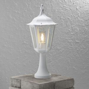 Firenze Gate Post Lantern, E27, 230-240V, 100W, White, Konstsmide