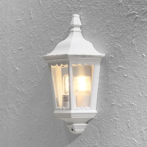 Firenze Vægloftlampe E27 230-240V IP43 Hvid Konstsmide